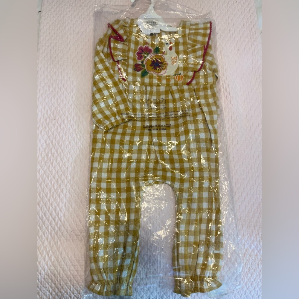 BNWT MudPie Onesie 9-12 mos